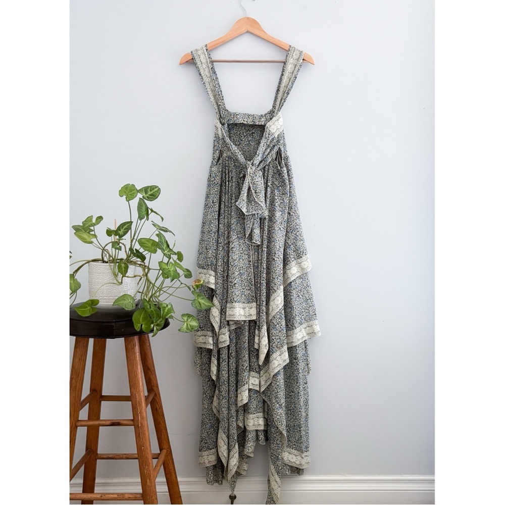 Boho handkerchief hem maxi dress - Picture 5 of 12